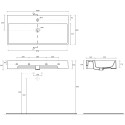 Раковина Galassia Plus Design 6100 100x48