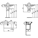 Раковина Ideal Standard Connect Space  R