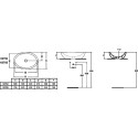 Раковина Ideal Standard Strada K078501 75 см