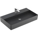 Раковина Villeroy & Boch Memento 4A228LI4 graphite, ceramicplus, без перелива