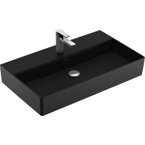 Раковина Villeroy & Boch Memento 4A228LS5 ebony, ceramicplus, без перелива