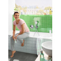 Шланговое подключение Hansgrohe Fixfit Porter S 26487000 держатель для душа