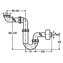 Сифон для раковины Viega 606220