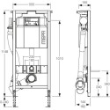 Система инсталляции для унитазов Mepa VariVIT A31 Air WC 514808