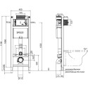 Система инсталляции для унитазов OLI Expert Evo/Speed механика