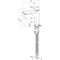 Смеситель AM.PM Bliss L F5300032 для кухонной мойки