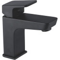 Смеситель Aquanet Gotic AF440-10B для раковины, черный