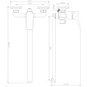 Смеситель Argo Selena 35-L35/K универсальный