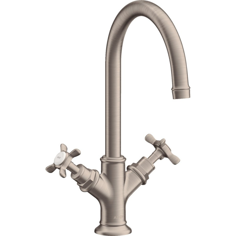 Смеситель Axor Montreux 16502820 для раковины, шлифованный никель