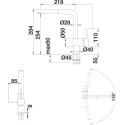 Смеситель Blanco Linus-S 516693 для кухонной мойки