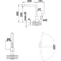 Смеситель Blanco Linus 525806 для кухонной мойки