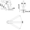 Смеситель Blanco Mila 524213 для кухонной мойки