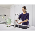 Смеситель Blanco Solenta-S Senso 522407 для кухонной мойки, рычаг справа