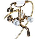 Смеситель Boheme Crystal 293-CRST для ванны с душем