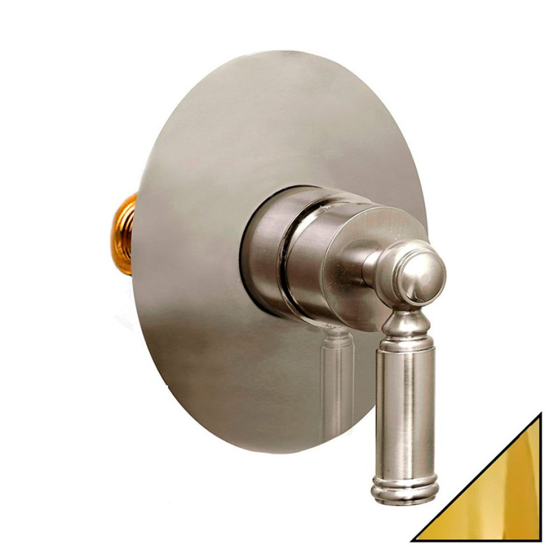 Смеситель Bossini Liberty Z001201 ORO С ВНУТРЕННЕЙ ЧАСТЬЮ, для душа