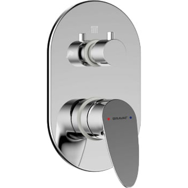 Смеситель Bravat Drop P69190C-2-RUS для ванны с душем
