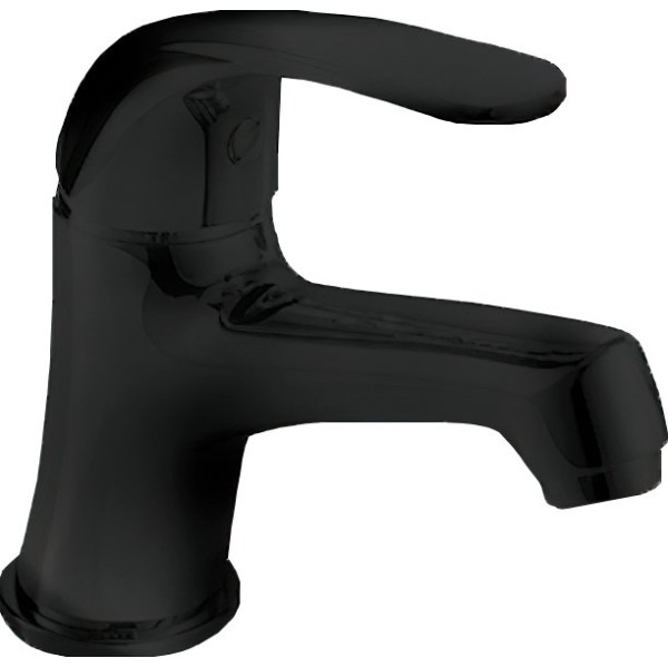 Смеситель Bravat Fit F1135188BM-RUS для раковины, черный