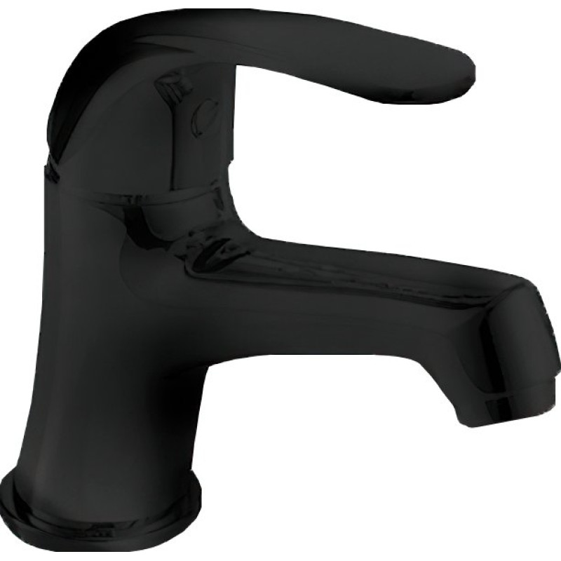 Смеситель Bravat Fit F1135188BM-RUS для раковины, черный