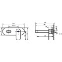 Смеситель Bravat Gina P69182C-ENG для раковины