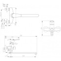 Смеситель Bravat Line F65299C-LB-RUS универсальный