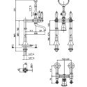 Смеситель Cezares First FIRST-VDP-01-Bi напольный