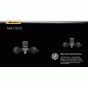 Смеситель D&K Rhein Reisling DA1273201 для ванны с душем