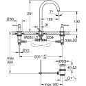 Смеситель Grohe Atrio New 20009DC3 для раковины