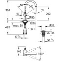 Смеситель Grohe Atrio New 32042003 для раковины