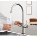 Смеситель Grohe Blue Home 31455DC0 с функцией фильтрации и газирования воды
