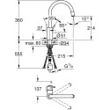 Смеситель Grohe Concetto New 32663003 для кухонной мойки