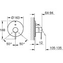 Смеситель Grohe Essence New 19285GL1 для ванны с душем