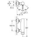 Смеситель Grohe Essence New 33636GL1 для душа