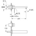 Смеситель Grohe Eurocube 23447000 для раковины