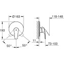 Смеситель Grohe Eurosmart 19451003 для душа