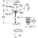 Смеситель Grohe Eurosmart 23924003 для раковины