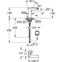Смеситель Grohe Eurosmart 23975003 для раковины