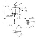 Смеситель Grohe Eurosmart 23982003 для медицинских учреждений