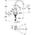 Смеситель Grohe Eurosmart Cosmopolitan 32843002 для кухонной мойки