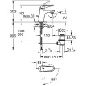 Смеситель Grohe Eurostyle 23709003 для раковины