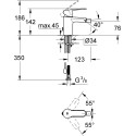 Смеситель Grohe Eurostyle Cosmopolitan 33566002 для биде