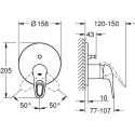 Смеситель Grohe Eurostyle New 24049003 для ванны с душем