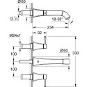 Смеситель Grohe Grandera 20415000 для раковины