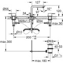 Смеситель Grohe Lineare New 20304001 для раковины