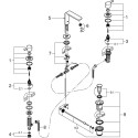 Смеситель Grohe Lineare New 20304001 для раковины