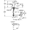 Смеситель Grohe Lineare New 23790001 для раковины