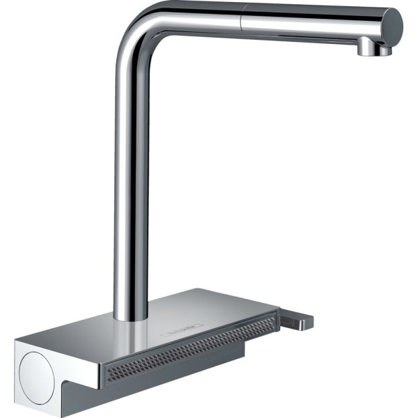 Смеситель Hansgrohe Aquno Select M81 73830000 для кухонной мойки, хром