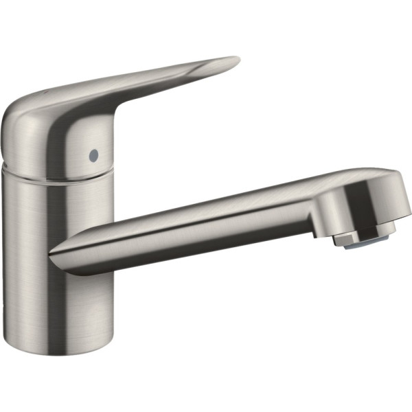 Смеситель Hansgrohe Focus M42 71808800 для кухонной мойки, сталь