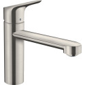 Смеситель Hansgrohe Focus M43 71816800 для кухонной мойки, сталь