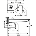 Смеситель Hansgrohe Logis 71256000 для раковины