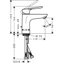 Смеситель Hansgrohe Logis E 71161000 для раковины